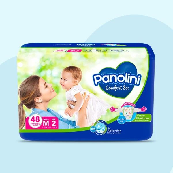 Panolini Comfort Sec - pañales para bebé de 4 meses en adelante