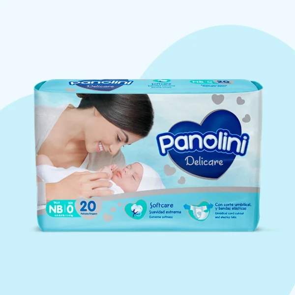 Panolini Delicare - Pañales para recién nacidos